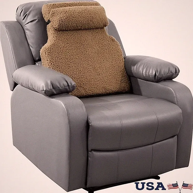 Memory Foam Back Support Pillow Recliner Chair Ergonomic Adjustable Cushions New