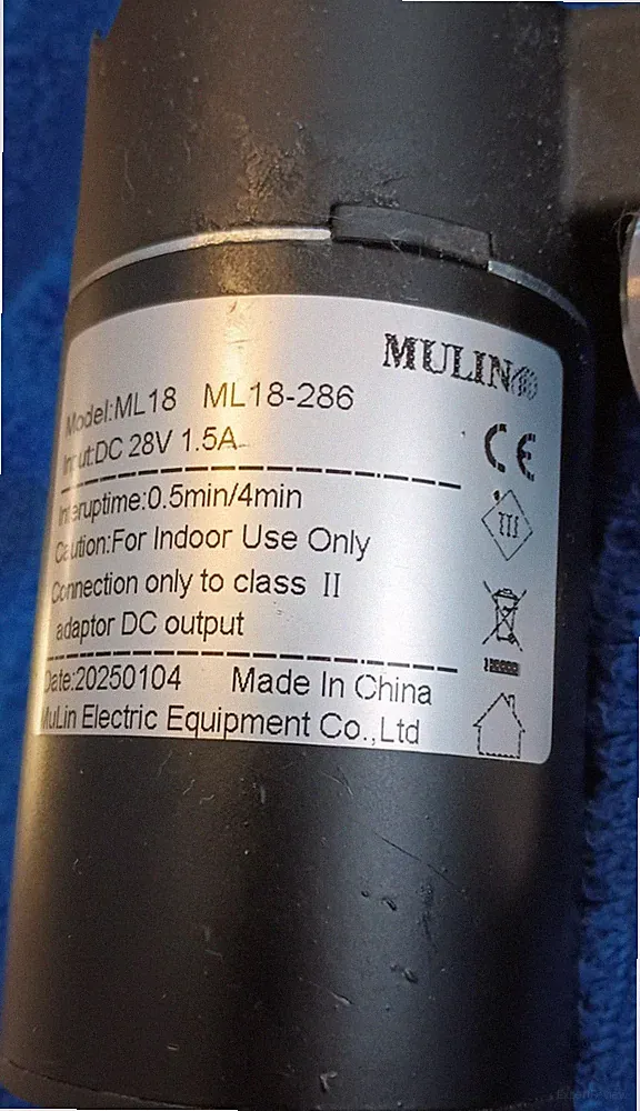 Mulin Linear Actuator Motor ML18 ML18-286 Power Recliner Lift Chair Couch as is