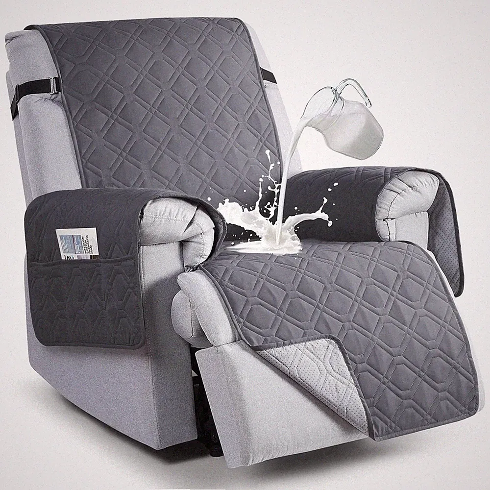 Reversible Recliner Chair Cover for Large Reclining Chair Seat Protector Cover