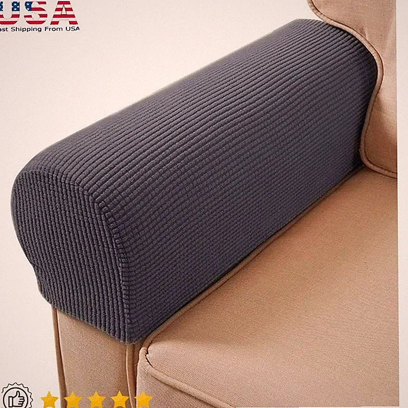 Stretchable Anti-Slip Recliner Arm Covers Furniture Protector Machine Washable
